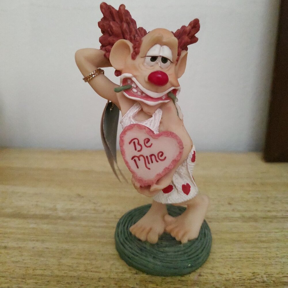 Slapstix Clown Figurine Circus Carnival Jester Cast Art anthropomorphic sculptur